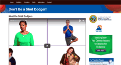 Desktop Screenshot of flu.ncdhhs.gov